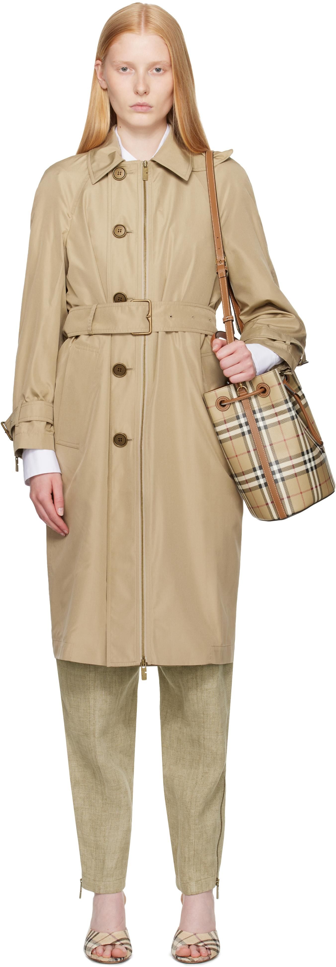 ジャケット BURBERRY Women Outer 8105513 SP25 WW TE A1435 Beige Beige Jacket with corduroy collar Burberry - Vitkac Canada