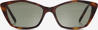 Saint Laurent Acetat-Katzenaugensonnenbrille SL 775
