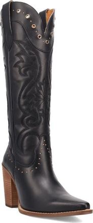 Dingo Rock N Rebel Knee High Western Boot in Black at Nordstrom, Size 9.5