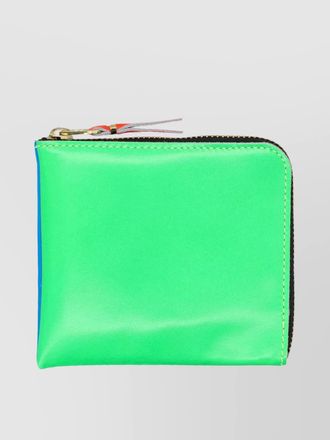 Comme Des Gar&ccedil;ons leather small zip wallet