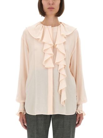 Alexander McQueen Pink Regular Solid Shirt