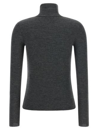 Max Mara Virgin Wool Ribbed Sweater