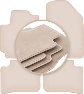 OEM Alfombrillas Premium Beige Para: Hyundai I10 Iii Hatchback 2019