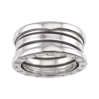 Bulgari White Gold (18K) Band Ring (Pre-Owned)