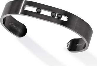 Messika Move Diamond Titanium Cuff at Nordstrom, Size X-Large