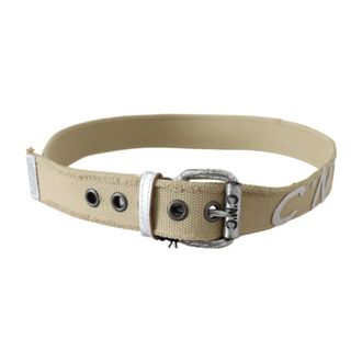 Costume National Dames, Accessoires, Beige, Maat: 85 CM Katoen