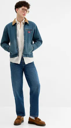 Dickies Mens Washed blue carpenter pant Loose fit