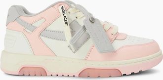 Off-white Womens Womens Out Of Office Low Top Trainers - Pink - Size: 3