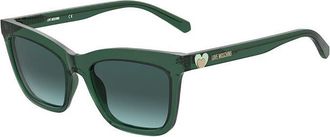 Love Moschino MOL057/S 1ED/EQ Womens Sunglasses Green Size 54