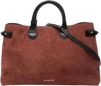 Burberry Pre-owned Banner Satchel - - Pre-owned - Donna - Marrone - ONE SIZE