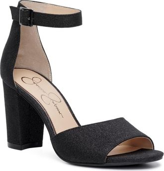 Jessica Simpson Sherron Sandal in Black/Black at Nordstrom Rack, Size 6.5