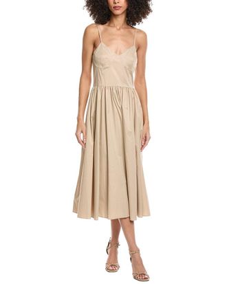 Sandro Woven Midi Dress