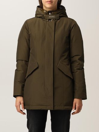 Woolrich Coat WOOLRICH Woman color Green