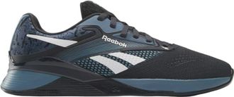 Reebok Unisex-Adult Nano X4 Sneaker, Blue Slate/Obsidian/White, 10 Women/8.5 Men