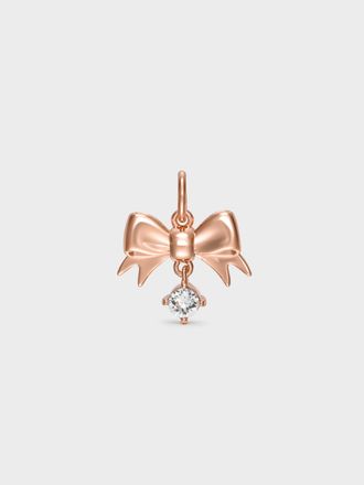 Charles & Keith Paige Crystal Bow Charm