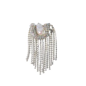 Pearl Octopuss.y Accessoires, Dames, Grijs, ONE Size, Octopus Fringe Brooch