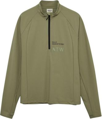 Halo Halo Air Half Zip Shirt Longsleeve - Unisex | oliv
