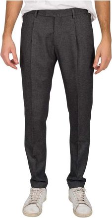 BRIGLIA 1949 Broek - Heren - Slim Fit Broeken - Grijs - S - Broeken