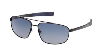 Timberland TB00061 Polarized 02D Mens Sunglasses Black Size 62