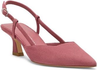 Stuart Weitzman Vinnie 50 Slingback Pump in Dusty Berry at Nordstrom, Size 7.5