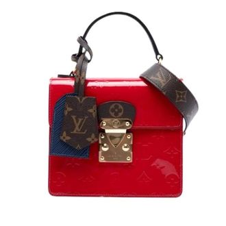 Louis Vuitton Pre-owned The Spring Street - Dames - Pre-owned - Rood - Maat: ONE Size Leer