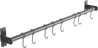 OEM Estante De Cocina, Riel Autoadhesivo Para Cocina Con 8 Ganchos M&oacute;viles