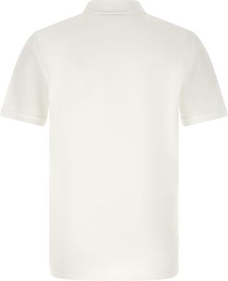 Givenchy Mens White Cotton Polo Shirt