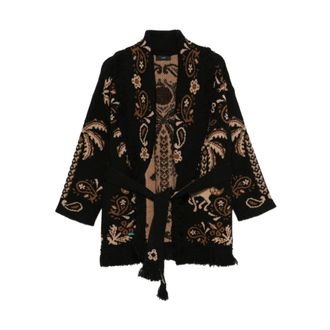 Alanui Cardigans - Dames - Truien - Zwart - Maat: S