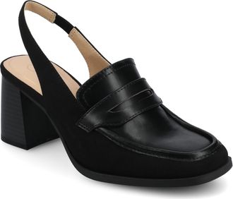 Journee Collection Womens Henrika Moc Toe Pumps