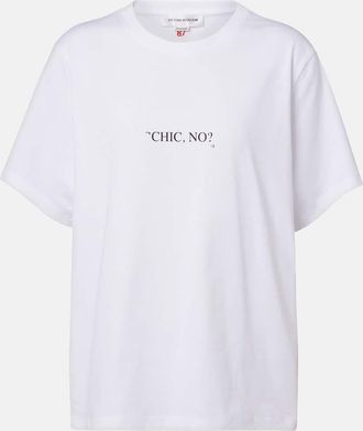 Victoria Beckham T-shirt in jersey di cotone
