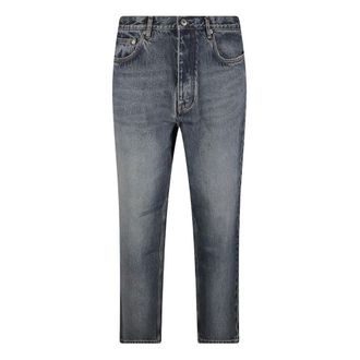 Off-white Half Arrow Relaxed Tapered Jeans - Heren - Jeans - Blauw - Maat: W32 Zijde