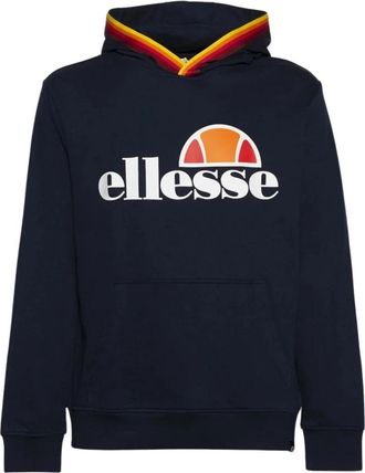 Ellesse Regenboog hoodie met voorzak - Heren - Hoodies - Blauw - L - Hoodies & sweatvesten