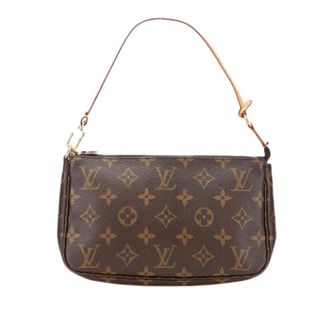 Louis Vuitton Pre-owned Shoulder Bags, female, Brown, Size: ONE SIZE Pre-owned Vintage Canvas Shoulder Bag