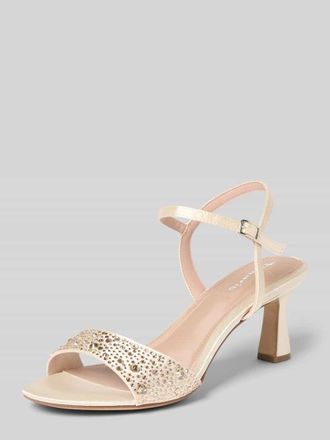 Tamaris Tamaris Sandaletten mit Strassstein-Besatz in Offwhite, Gr&ouml;&szlig;e 36