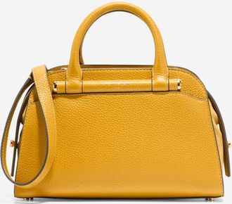 Cole Haan Womens Catherine Small Satchel - Yellow