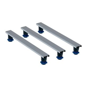 Keramag Geberit Duschwannenfu&szlig;-set F Steinharz-modelle 1100mm H&ouml;he 90-210mm
