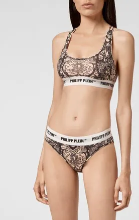 Philipp Plein Bra New Baroque Women in Nudepink at Nordstrom, Size Xx-Large