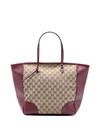 Gucci 2016-2025 GG Canvas Bree tote bag - Brown
