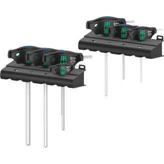 Wera Set Di 7 Chiavi Esagonali Con Impugnatura t Hex-plus 454/7 Hf Set 1