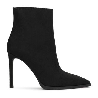 Kazar Slanke enkellaarsjes - Dames - Schoenen - Zwart - Maat: 39 EU Leer