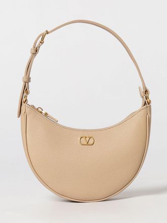 Valentino Garavani Mini borsa hobo in pelle di vitello con logo VLogo Signature