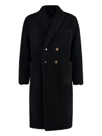 Thom Browne Lammy jas - Zwart