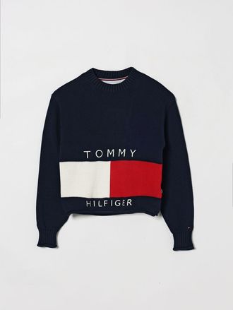 Tommy Hilfiger Maglia a girocollo con logo Tommy Hilfiger