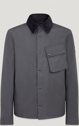 Belstaff Ground Jacket Mens Waxed Cotton Tornado Grey Size 2XL