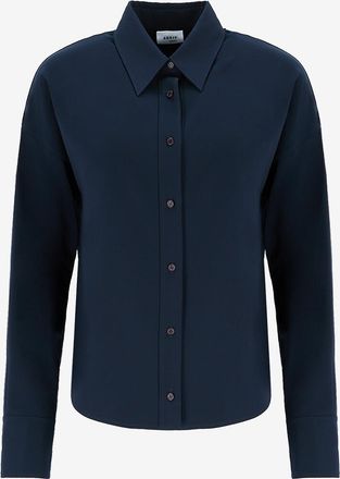 Akris Kurzes Boxy-Hemd Laser Cut