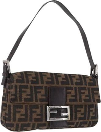 Fendi Pre-owned Tela borse-fendi - - Pre-owned - Donna - Marrone - ONE SIZE