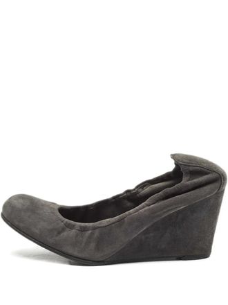 Stuart Weitzman 1144488 Grey - women - Rubber/Fabric/Suede - 37.5
