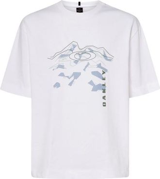 Oakley MTN Ridge Tee T-Shirt f&uuml;r Herren | wei&szlig;