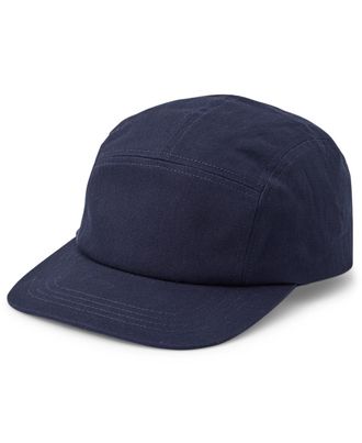 Sun + Stone Sun Stone Mens Solid Panel Cap Blue