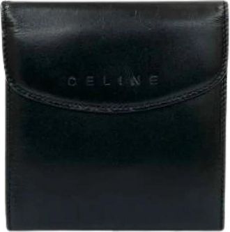 Celine Pre-owned Vintage Portemonnee - Dames - Vintage Accessoires - Zwart - ONE Size - Leer - Vintage